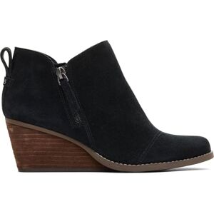 TOMS Dam Rylie ankelstövlar vardagliga stövlar ankel låg klack 2,5-5 cm grå, Svart mocka, 36.5 EU TOMS Dam Rylie ankelstövlar vardagliga stövlar ankel låg klack 2,5-5 cm grå, Svart mocka, 36.5 EU