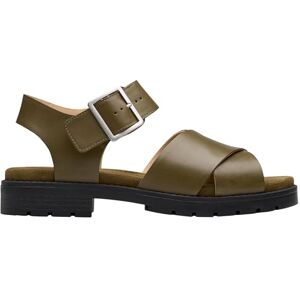 Clarks Orinoco Cross Womens Dark Olive Lea, 4 Clarks Orinoco Cross Womens Dark Olive Lea, 4