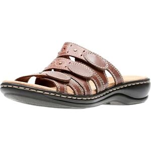 Clarks Dam Leisa Cacti Slide Sandal, Brun multi, 39 EU Clarks Dam Leisa Cacti Slide Sandal, Brun multi, 39 EU