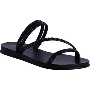 DON ALGODON Damsandaler sommar flip flops dam flip flops bekväma damsandaler för strand, pool och promenader frihet, Svart noir noir, 40 EU DON ALGODON Damsandaler sommar flip flops dam flip flops bekväma damsandaler för strand, pool och promenader frihet, Svart noir noir, 40 EU