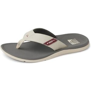 REEF Santa Ana, flip-flop för män, Brun grå rödbrun, 44 EU REEF Santa Ana, flip-flop för män, Brun grå rödbrun, 44 EU