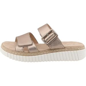TOM TAILOR dam 9590350005 glidande sandaler, Guld, 38 EU TOM TAILOR dam 9590350005 glidande sandaler, Guld, 38 EU