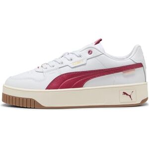 PUMA Carina Street LUX sneakers för kvinnor, White-Port Gold, 5.5 UK, vit port guld, 38.5 EU PUMA Carina Street LUX sneakers för kvinnor, White-Port Gold, 5.5 UK, vit port guld, 38.5 EU