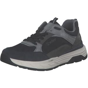 Rieker 06101, låga sneakers för män, svart, 46 EU Rieker 06101, låga sneakers för män, svart, 46 EU