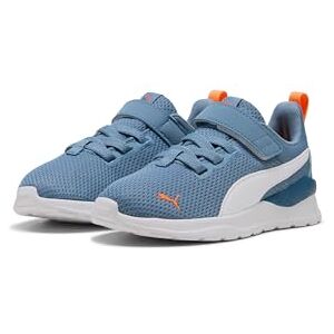 PUMA Unisex Baby Anzarun Lite Ac Inf Sneaker, Cool blå vit orange glo, 20 EU PUMA Unisex Baby Anzarun Lite Ac Inf Sneaker, Cool blå vit orange glo, 20 EU