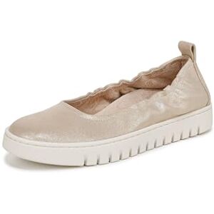 Vionic kvinnors Uptown balett platt, mjukt guldläder, 9 UK, Mjukt guld läder, 42 EU Vionic kvinnors Uptown balett platt, mjukt guldläder, 9 UK, Mjukt guld läder, 42 EU