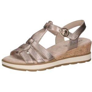 CAPRICE dam 9-28709-44 kilsandaler, TAUPE METALLIC, 38 EU, Tygransfärgad metallisk, 38 EU CAPRICE dam 9-28709-44 kilsandaler, TAUPE METALLIC, 38 EU, Tygransfärgad metallisk, 38 EU