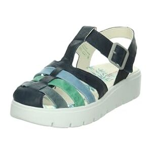 Think! Damer Sing Light läderfoder sandaler, indigo/kombi 8000, 36 EU Think! Damer Sing Light läderfoder sandaler, indigo/kombi 8000, 36 EU
