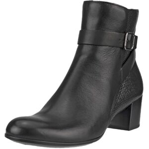 ECCO Damklänning klassisk 35 mm spänne ankelstövel, Svart/Svart, 8-8.5 US ECCO Damklänning klassisk 35 mm spänne ankelstövel, Svart/Svart, 8-8.5 US