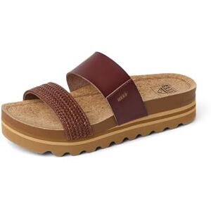 REEF Dam Kudde Vista HI Sandaler Svart Ta dessa Kudde Vista Hi-sandaler och njut av flänslivet, Choklad, 10 UK REEF Dam Kudde Vista HI Sandaler Svart Ta dessa Kudde Vista Hi-sandaler och njut av flänslivet, Choklad, 10 UK