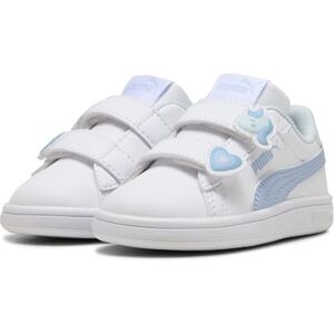 PUMA Baby Girls Smash 3.0 märken V INF sneakers, White-Haute Tropic, 4,5 UK barn, White Haute Tropic, 4.5 UK Child PUMA Baby Girls Smash 3.0 märken V INF sneakers, White-Haute Tropic, 4,5 UK barn, White Haute Tropic, 4.5 UK Child