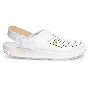 Abeba 5300 ESD träskor och tofflor gummi unisex arbetsskor vit Abeba 5300 ESD träskor och tofflor gummi unisex arbetsskor vit