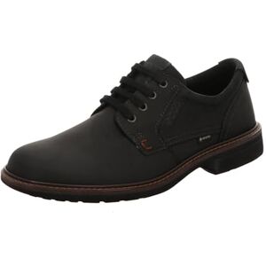 ECCO Herren Turn GTX Plain Toe Tie Derby, Schwarz (BLACK/BLACK 51052), 40 EU ECCO Herren Turn GTX Plain Toe Tie Derby, Schwarz (BLACK/BLACK 51052), 40 EU