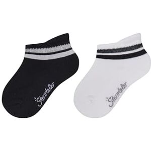 Sterntaler Baby Sneaker Socken Dp Ringel Strumpor, Svart, 22 Sterntaler Baby Sneaker Socken Dp Ringel Strumpor, Svart, 22