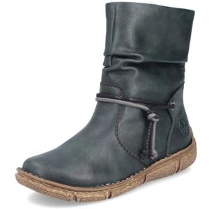 Rieker dam klassiska ankelstövlar Z3774, damkängor, Grön 54, 36 EU bred Rieker dam klassiska ankelstövlar Z3774, damkängor, Grön 54, 36 EU bred