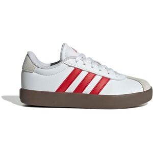 adidas Unisex – Barn VL COURT 3.0 SHOES KIDS, ftwr white/better scarlet/grey one, 28 EU adidas Unisex – Barn VL COURT 3.0 SHOES KIDS, ftwr white/better scarlet/grey one, 28 EU