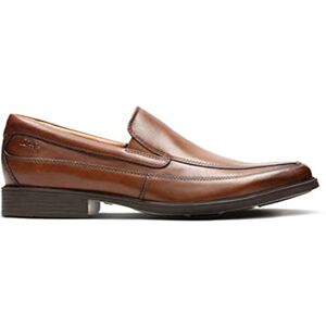 Clarks Tilden Free Loafers för män, Mörk brun Lea, 47 EU Clarks Tilden Free Loafers för män, Mörk brun Lea, 47 EU