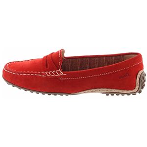 Sioux CACCIOLA, damloafer, röd/Crepe, 36 EU, Röd crepe, 36 EU Sioux CACCIOLA, damloafer, röd/Crepe, 36 EU, Röd crepe, 36 EU