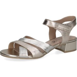 CAPRICE dam 9-28201-46 sandal med klack, LT.Gold Comb, 39 EU CAPRICE dam 9-28201-46 sandal med klack, LT.Gold Comb, 39 EU