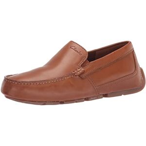 Clarks herr Markman Plain Mockasin, Ljusbrunt läder, 41.5 EU Clarks herr Markman Plain Mockasin, Ljusbrunt läder, 41.5 EU