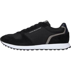 Tommy Hilfiger Herr Runner New Eva Sport Mix Sneakers Svart, 40 Tommy Hilfiger Herr Runner New Eva Sport Mix Sneakers Svart, 40