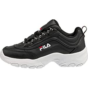 FILA Unisex barn Strada Sneaker, Svart, 11 UK Child FILA Unisex barn Strada Sneaker, Svart, 11 UK Child