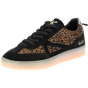 Kickers Dam Justway Basket, 36 EU, Svart kamelleopard, 36 EU Kickers Dam Justway Basket, 36 EU, Svart kamelleopard, 36 EU