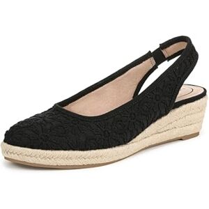 LifeStride dam Kayden kil sandal, Svart tyg, 37 EU LifeStride dam Kayden kil sandal, Svart tyg, 37 EU