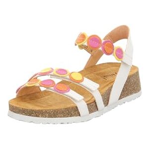 Think! Damen KOAK chromfrei gegerbte nachhaltige Sandale, BIANCO/KOMBI 1010 Think! Damen KOAK chromfrei gegerbte nachhaltige Sandale, BIANCO/KOMBI 1010
