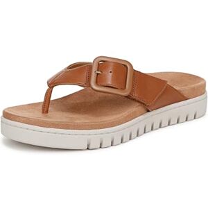 Vionic kvinnors Uptown Marin Flip-Flop, Tan TMB läder, 6 UK, Tan Tmb-läder, 39 EU Vionic kvinnors Uptown Marin Flip-Flop, Tan TMB läder, 6 UK, Tan Tmb-läder, 39 EU