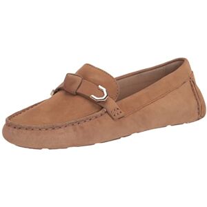 Cole Haan kvinnors Evelyn Bow Driver körstil loafer, Björk beige Nubuck Akuya, 38.5 EU Cole Haan kvinnors Evelyn Bow Driver körstil loafer, Björk beige Nubuck Akuya, 38.5 EU