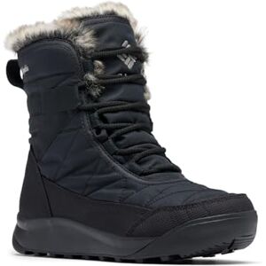 Columbia Minx korta snöstövlar för kvinnor, Svart titan Ii, 36 EU Columbia Minx korta snöstövlar för kvinnor, Svart titan Ii, 36 EU