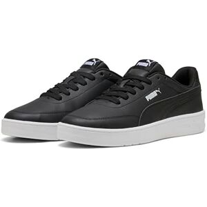 PUMA Unisex Court Classic CleanSneaker, svart svart vit, 46 EU PUMA Unisex Court Classic CleanSneaker, svart svart vit, 46 EU