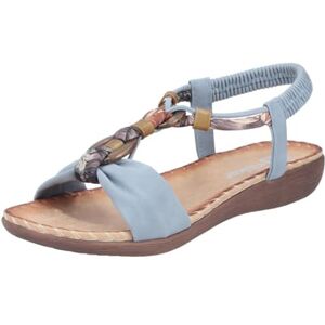 Rieker dam V7568 Flip Flops, blå, 6 UK Rieker dam V7568 Flip Flops, blå, 6 UK