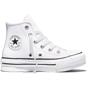 Converse Chuck Taylor All Star EVA Lift Leather sneakers, 10.5 UK, Vit naturlig elfenben svart, 10.5 UK Converse Chuck Taylor All Star EVA Lift Leather sneakers, 10.5 UK, Vit naturlig elfenben svart, 10.5 UK
