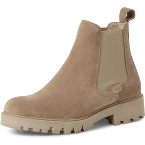 Tamaris 1-25448-45/382 slip-kängor slätt läder dam i brunt, Beige, 42 EU Tamaris 1-25448-45/382 slip-kängor slätt läder dam i brunt, Beige, 42 EU