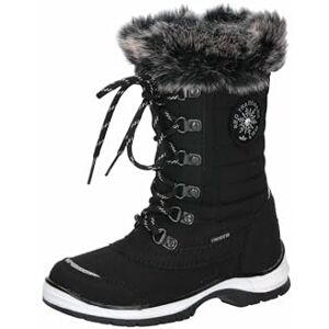 Lico Pojkar flickor Lillesand vinterstövlar, svart/grå, 29 EU, Svart grå, 29 EU Lico Pojkar flickor Lillesand vinterstövlar, svart/grå, 29 EU, Svart grå, 29 EU
