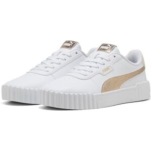 PUMA dam Carina 3.0 Metallic Whisper sneakers, vitt guld, 5.5 UK, vit guld, 38.5 EU PUMA dam Carina 3.0 Metallic Whisper sneakers, vitt guld, 5.5 UK, vit guld, 38.5 EU