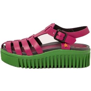 ART 1575 Brighton, platta damsandaler, Fuxia, 42 EU, Fuxia, 42 EU ART 1575 Brighton, platta damsandaler, Fuxia, 42 EU, Fuxia, 42 EU
