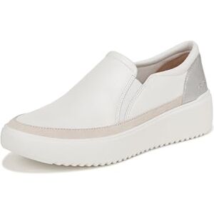 Vionic Plattformsskor för kvinnor Slip on Kearney-skor med fotvalvstöd bred passform, Vitt, 8 UK Wide Vionic Plattformsskor för kvinnor Slip on Kearney-skor med fotvalvstöd bred passform, Vitt, 8 UK Wide