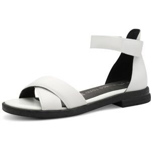 MARCO TOZZI Damer 2–28165-44 sandal, Vit, 38 EU MARCO TOZZI Damer 2–28165-44 sandal, Vit, 38 EU