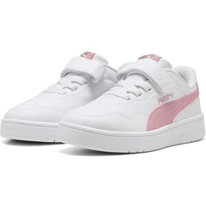 PUMA Court Lally AC+ PS, sneakers, vit, spetsig rosa, 22 EU, Vit, rosa, 22 EU PUMA Court Lally AC+ PS, sneakers, vit, spetsig rosa, 22 EU, Vit, rosa, 22 EU