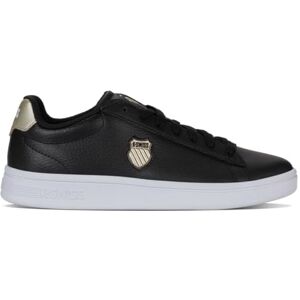 K-Swiss Court Shield II sneakers, BLK/champagne/vit, 37,5 EU, Blk champagne vit, 37.5 EU K-Swiss Court Shield II sneakers, BLK/champagne/vit, 37,5 EU, Blk champagne vit, 37.5 EU