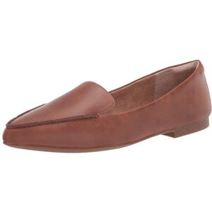 Amazon Essentials Loafer för kvinnor, platt, kastanjebrunt fuskläder, 38 EU Bred Amazon Essentials Loafer för kvinnor, platt, kastanjebrunt fuskläder, 38 EU Bred