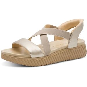 MARCO TOZZI Sandal 2-28527-46, damsandaler, platina, 41 EU MARCO TOZZI Sandal 2-28527-46, damsandaler, platina, 41 EU