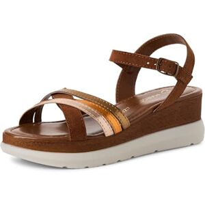 MARCO TOZZI Damer 2–28396-44 sandal, BRUN, 39 EU MARCO TOZZI Damer 2–28396-44 sandal, BRUN, 39 EU