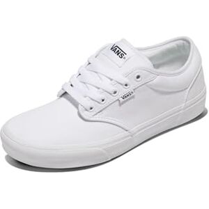 Vans Män Atwood sneakers, Canvas vit/vit, 7.5 UK Vans Män Atwood sneakers, Canvas vit/vit, 7.5 UK