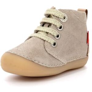 Kickers Barnens Sonizip Oxford platt, Champagne beige, 18 EU Kickers Barnens Sonizip Oxford platt, Champagne beige, 18 EU