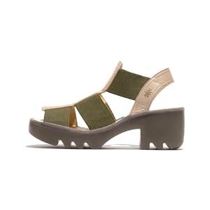 Fly London TEEV615FLY, Damsandal, Taupe/Khaki, 37 EU Fly London TEEV615FLY, Damsandal, Taupe/Khaki, 37 EU