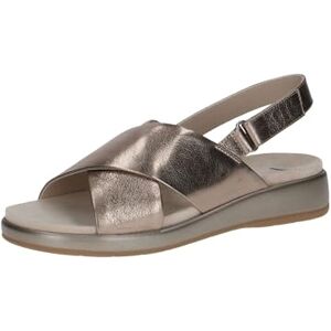 CAPRICE Damer 9-28208-44 platta sandaler, TAUPE METALLIC, 36 EU, Tygransfärgad metallisk, 36 EU CAPRICE Damer 9-28208-44 platta sandaler, TAUPE METALLIC, 36 EU, Tygransfärgad metallisk, 36 EU